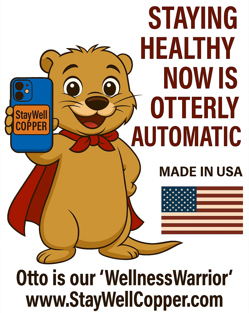 Staying Healthy Now Can be Otterly Automatic