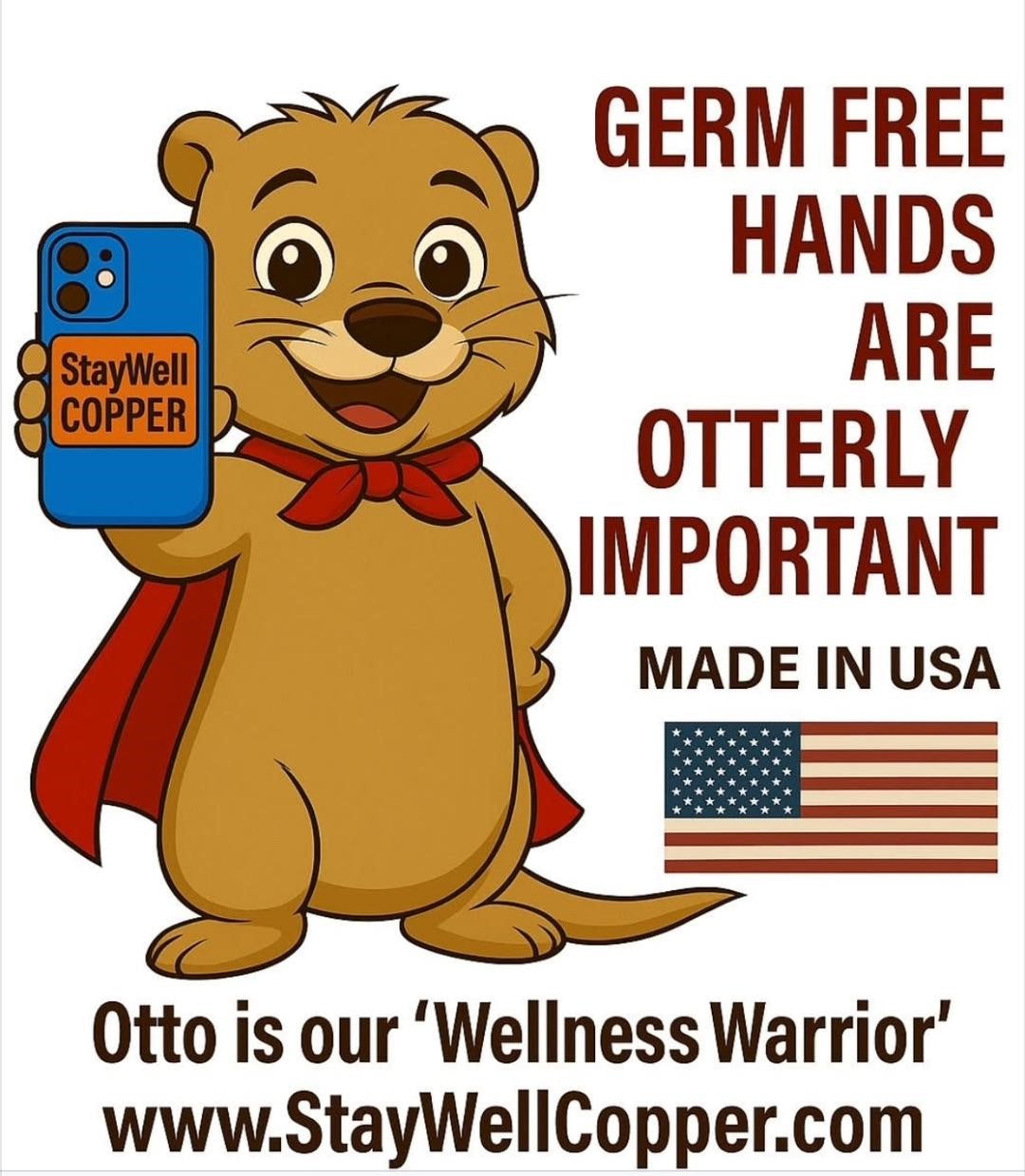MEET OTTO: THE COPPER-CLAD WELLNESS WARRIOR